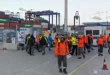 port workers strike piraeus athens peoples rally9fc673